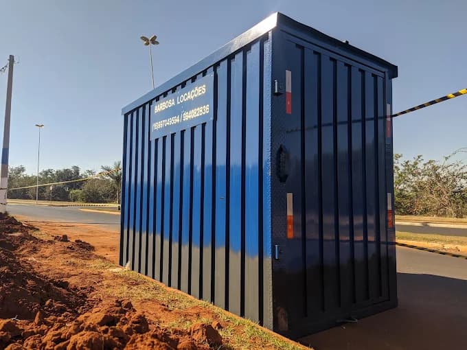 Container para obra da Barbosa Locações